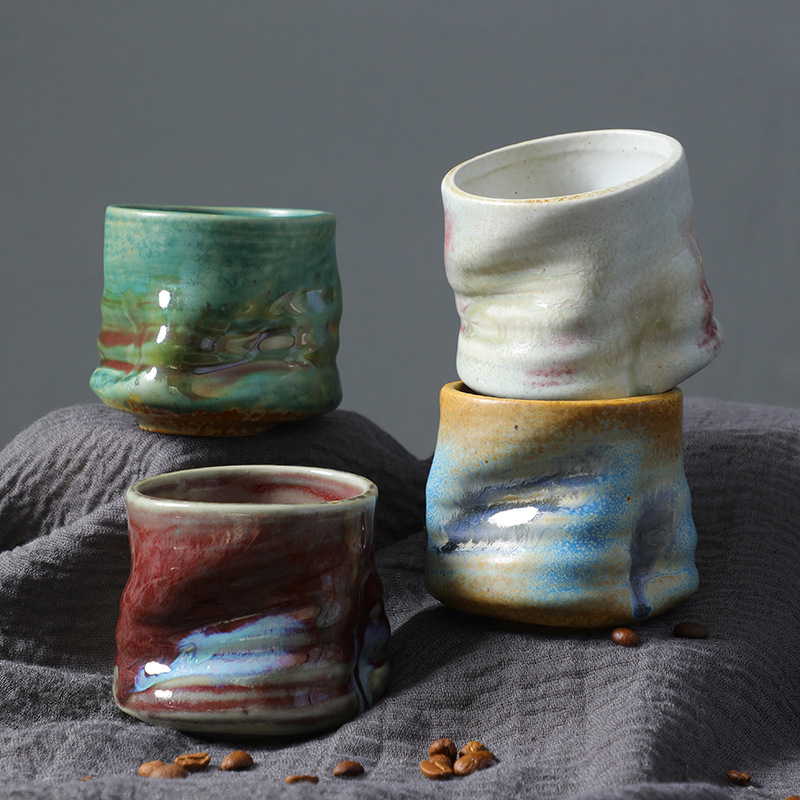 Stoneware Espresso Cups Vintag - Vintage Coffee Equipment のレビューと価格