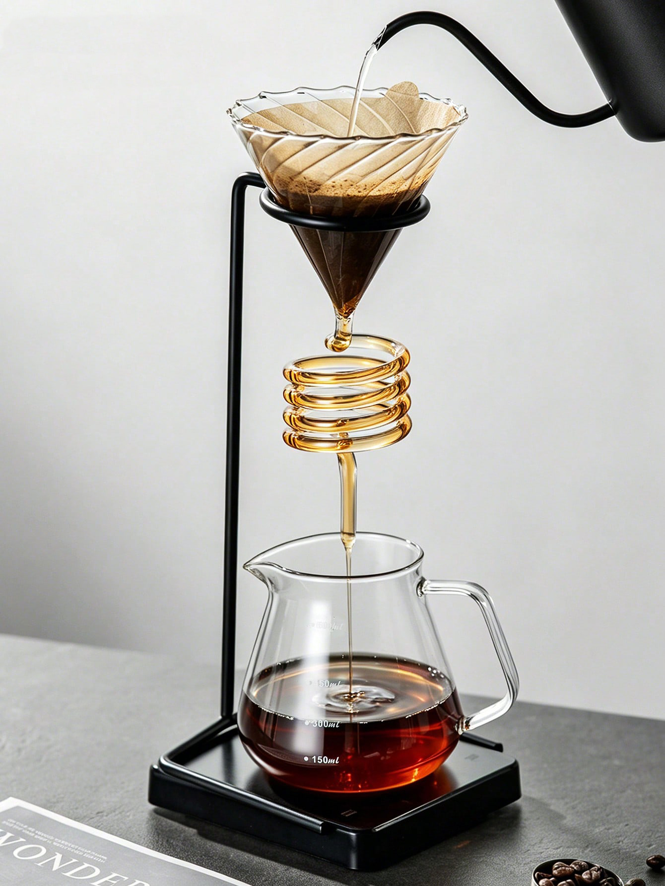1pc Hand stand Vintage coffee  - Vintage Coffee Equipment のレビューと価格