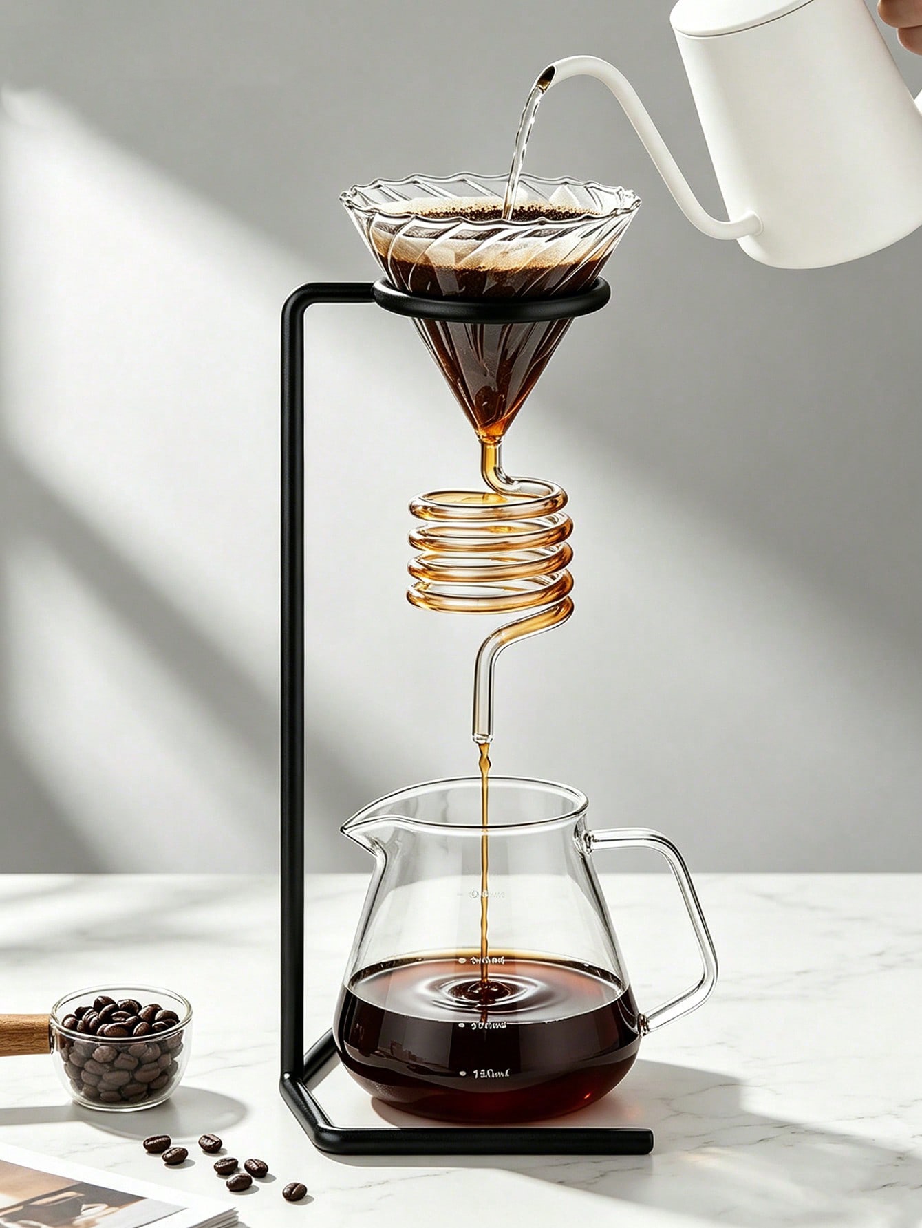 1pc Hand stand Vintage coffee  - Vintage Coffee Equipment のレビューと価格