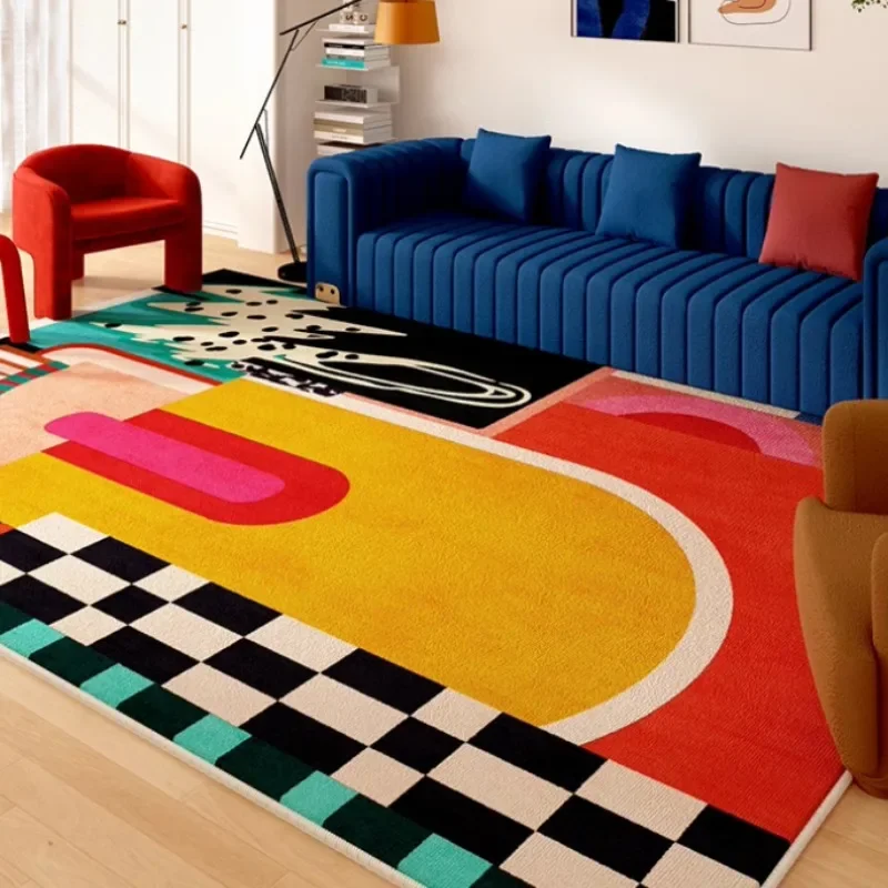 Living Room Carpet Art Irregul - Coffee Equipment At Home のレビューと価格