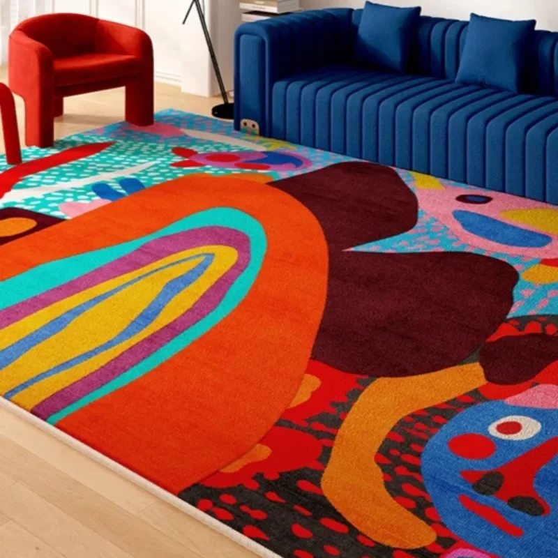 Living Room Carpet Art Irregul - Coffee Equipment At Home のレビューと価格