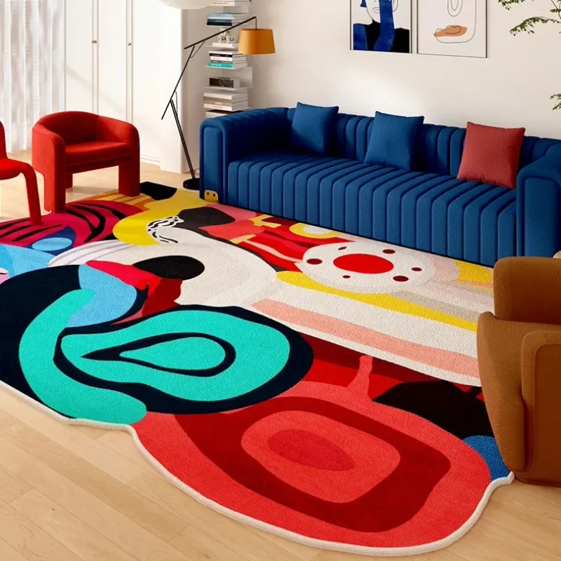 Living Room Carpet Art Irregul - Coffee Equipment At Home のレビューと価格