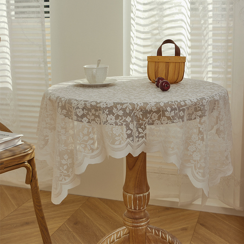 White lace tablecloth, vintage - Vintage Coffee Equipment のレビューと価格