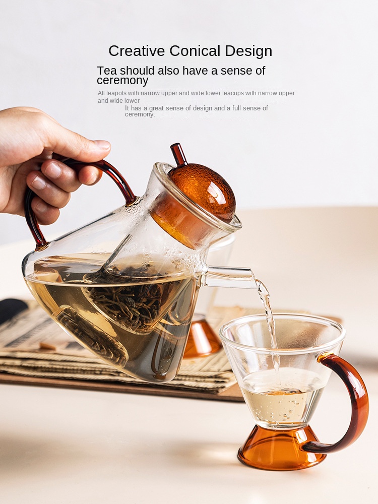 Nordic Glass Teapot Teacup Set - Vintage Coffee Equipment のレビューと価格