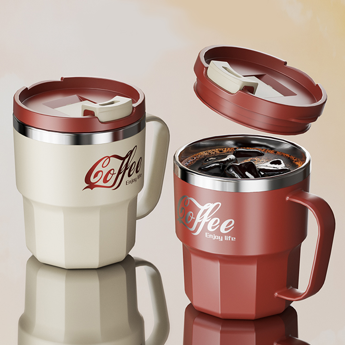 WORTHBUY 400/480ML 304 Stainle - Vintage Coffee Equipment のレビューと価格