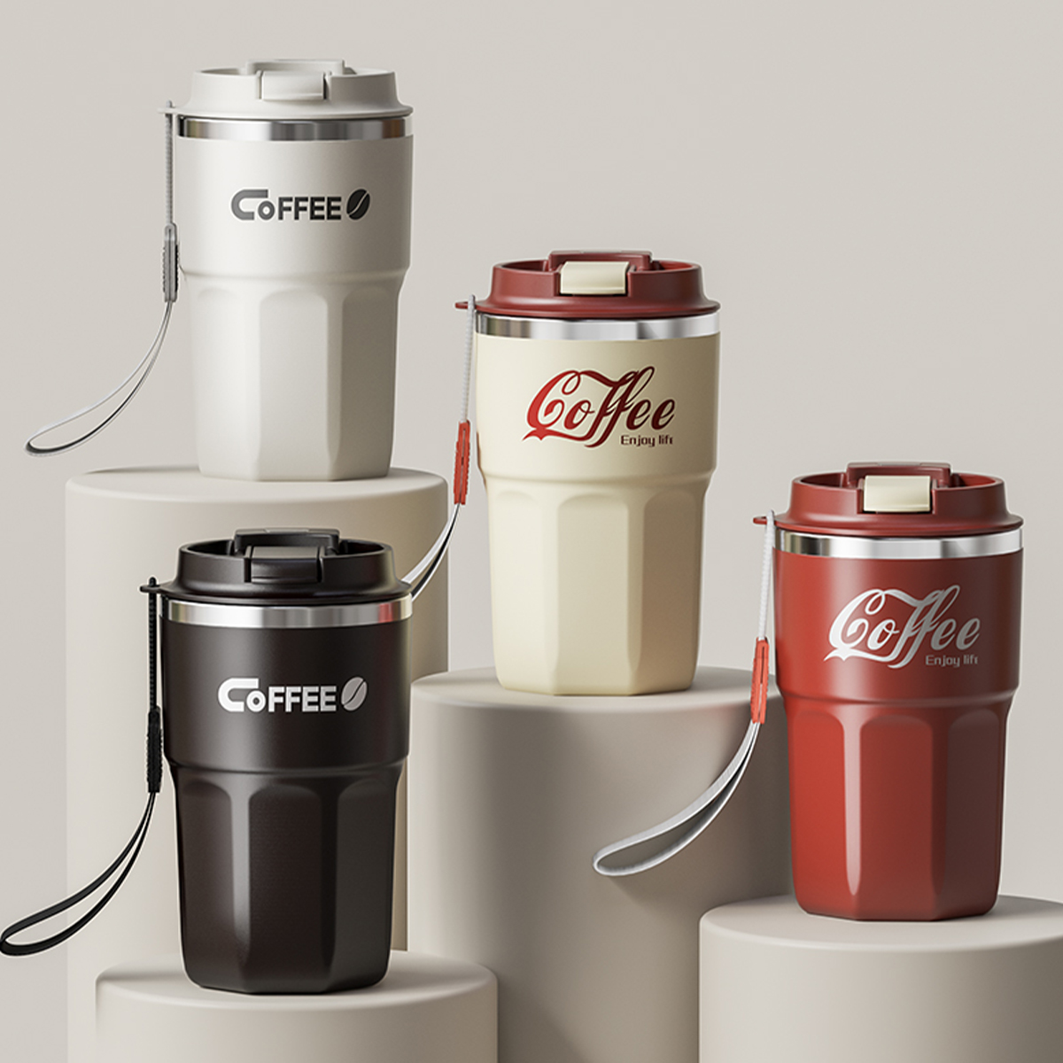 WORTHBUY 400/480ML 304 Stainle - Vintage Coffee Equipment のレビューと価格