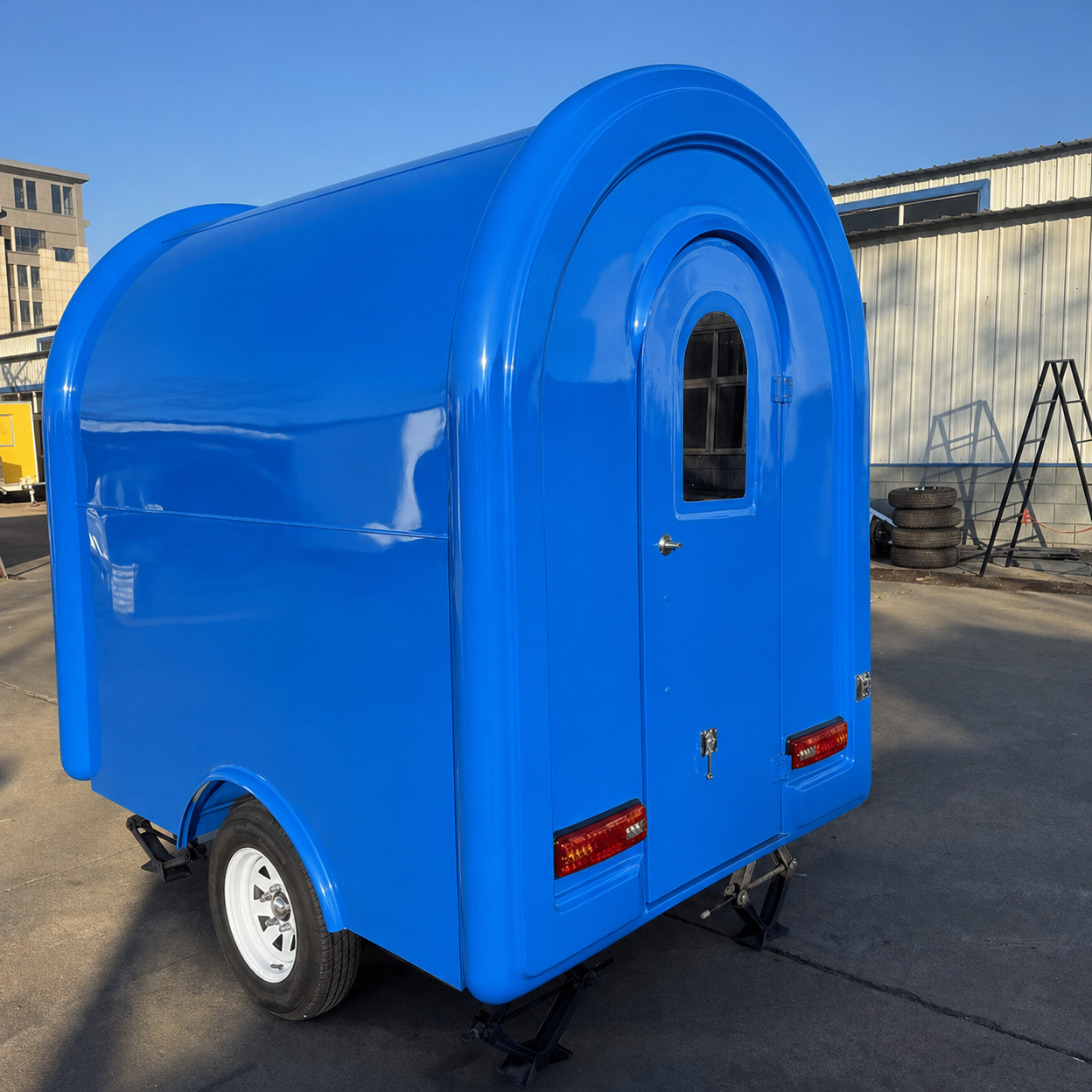 Outdoor Round Shape Mobile Cof - Vintage Coffee Equipment のレビューと価格